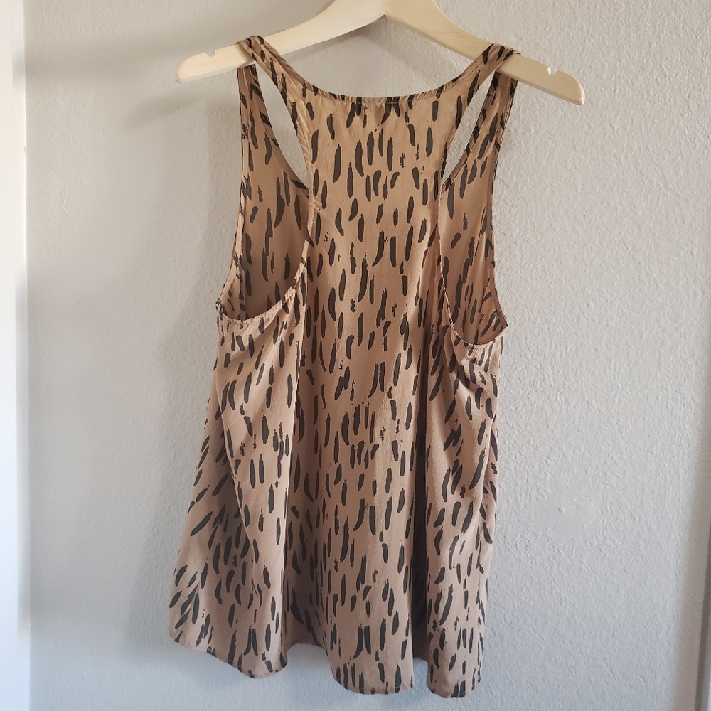 Animal Print Racerback Tank Top - Picture 3 of 5